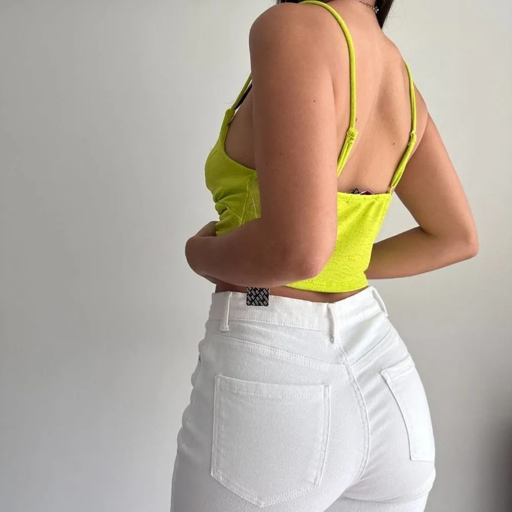 Almost Famous  slinky ruched crop top‎ - Image 3