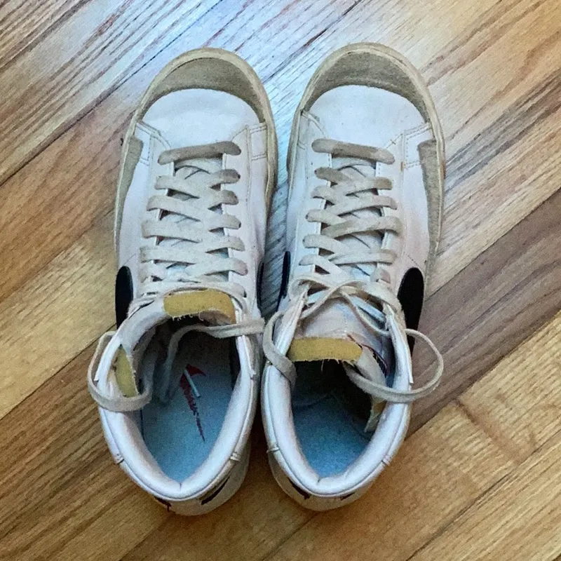 Nike Blazers high top sneaker size 10 women’s - Image 2
