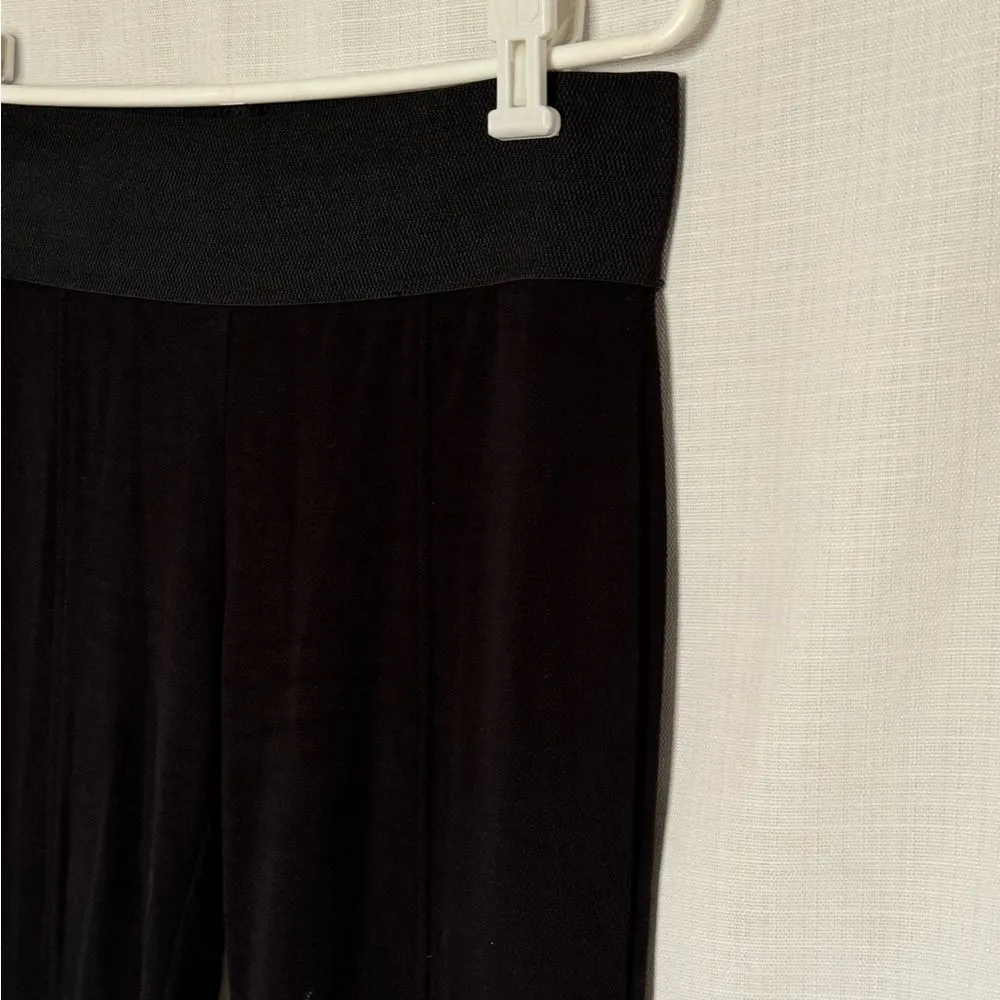 Alfani Black Boot Cut Flare Pants Petite Medium PM - Image 2