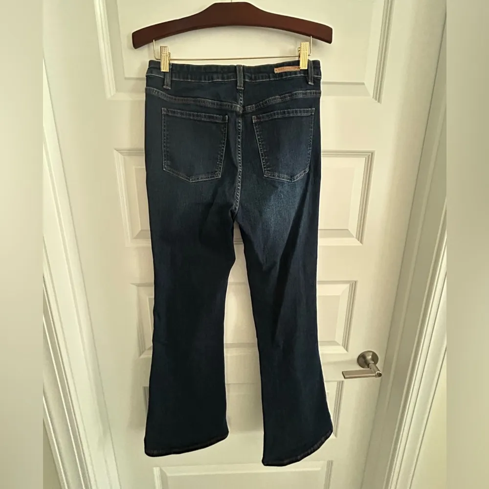 Soft Surroundings Flare Jeans Blue Size 8 - Image 7