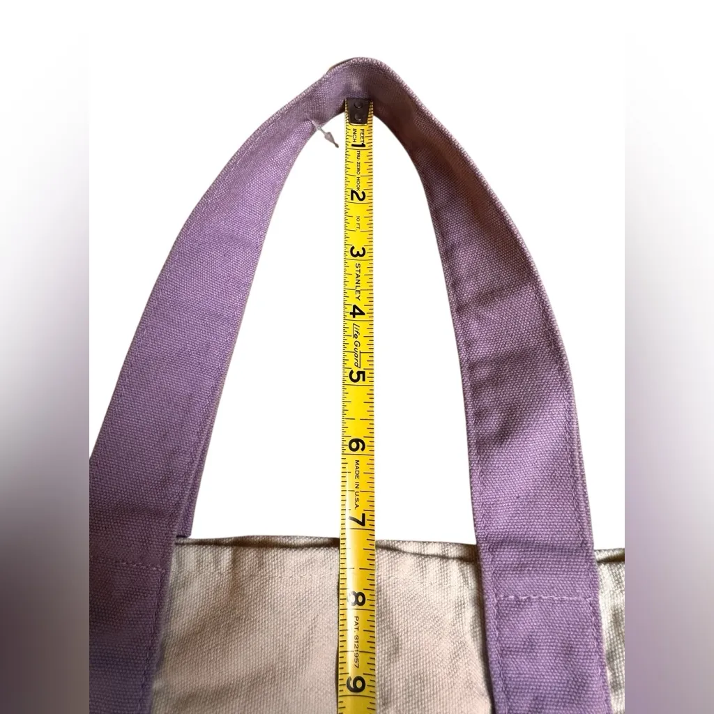 Trader Joes Pastel Purple Lavender Mini Tote Bag 2025 Edition - Image 7