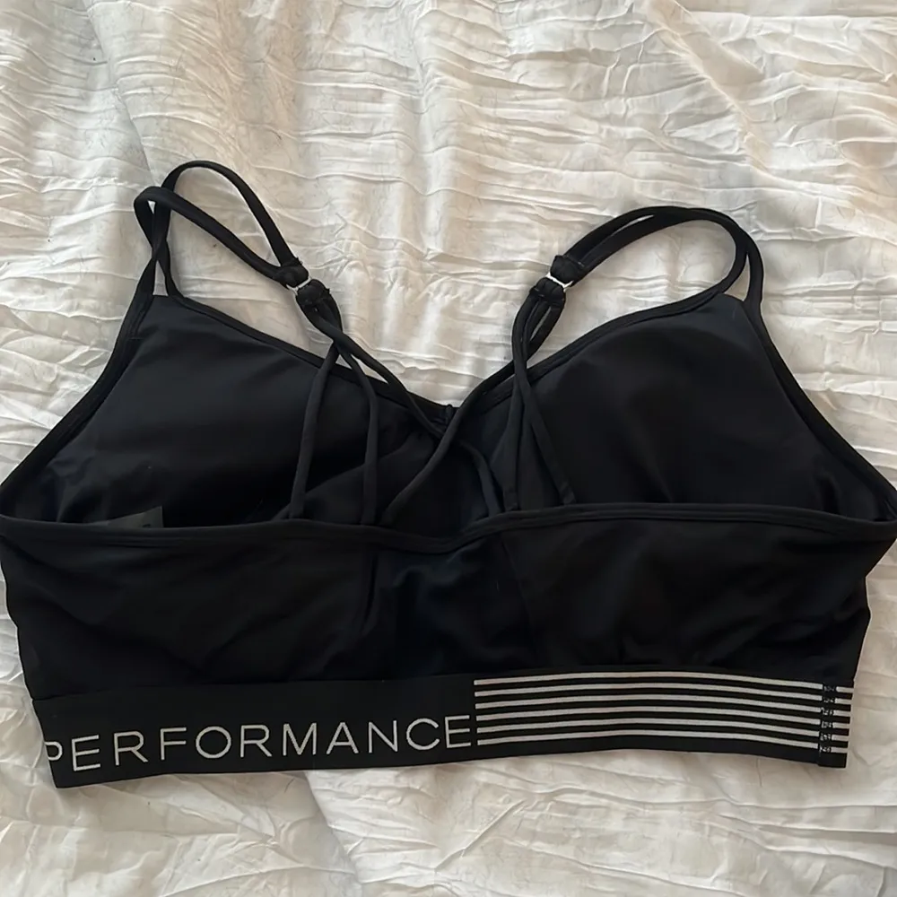 calvin klein performance black sports bra - Image 4