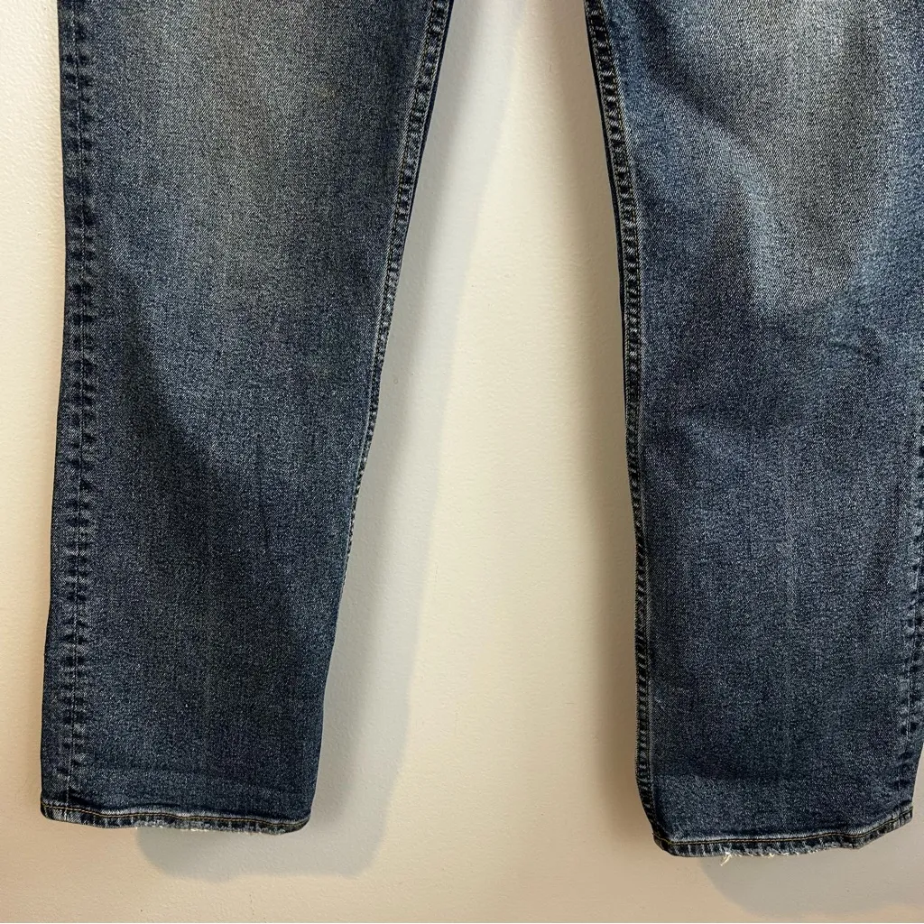DRIFTWOOD Stella Classic Blue Straight High Waisted Leg Jeans Size 29 - Image 9
