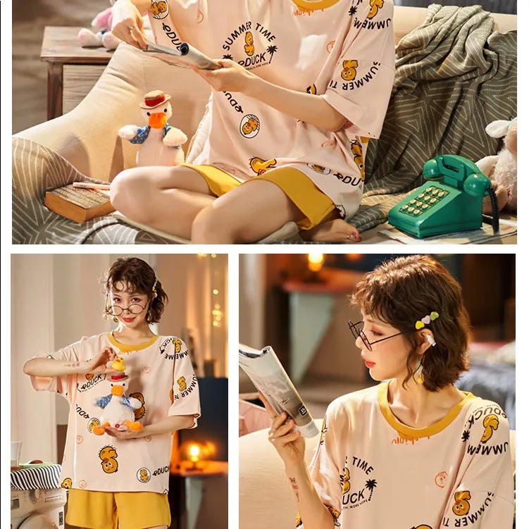 Women’s Pajama Set Size S –‎ Cute Summer T - Image 2