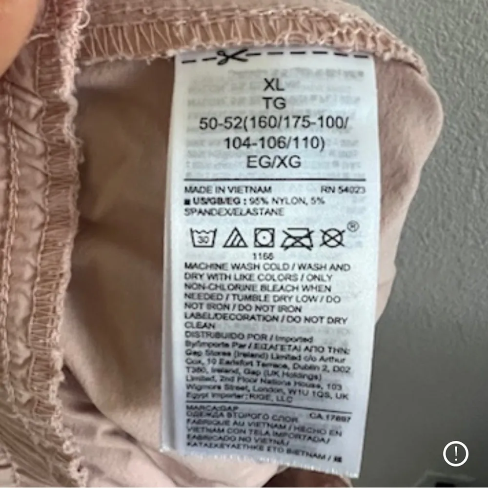 GAP Fit Commuter Short New English Moth Pink Pull On Casual Shorts XL - Image 6