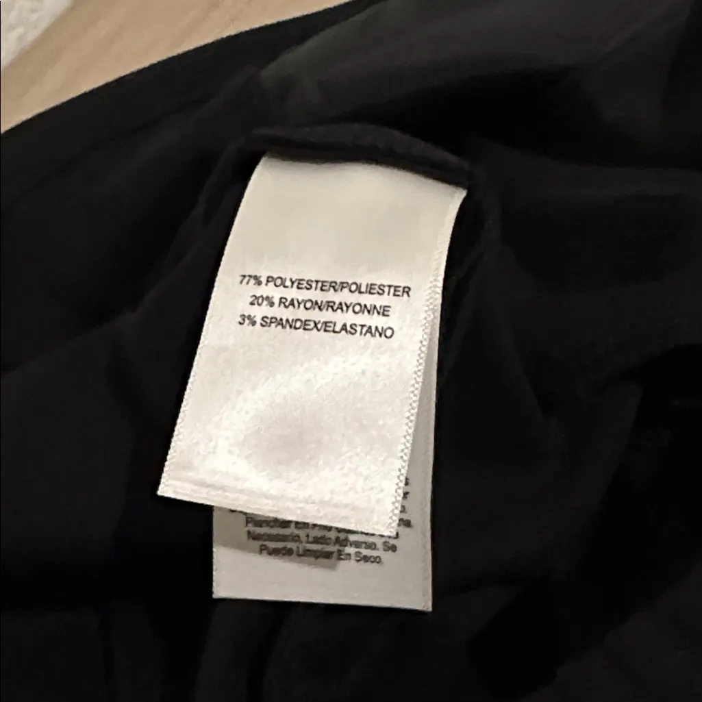 Halston Black Aline Skirt - Image 8