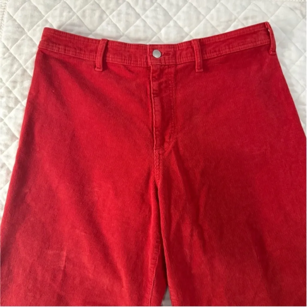 Universal Thread Bright Red Wide-Leg Pants - Image 7