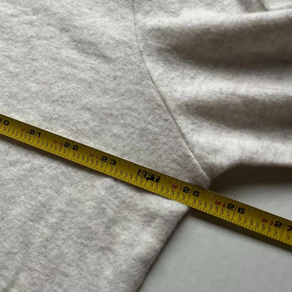 Sz XL Bristol Salty Vibes Crewneck Cream Pullover Sweater Stretch - Image 6