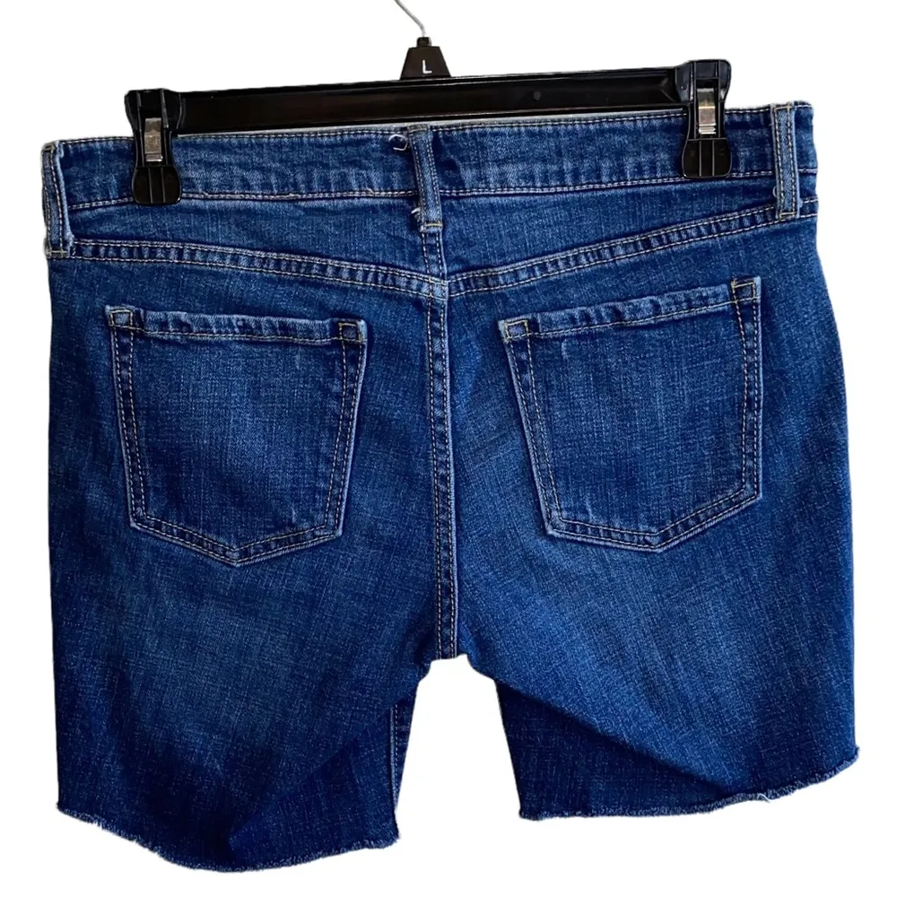 Gap Factory Medium Dirty Cutoff Denim Jean Shorts - Image 2