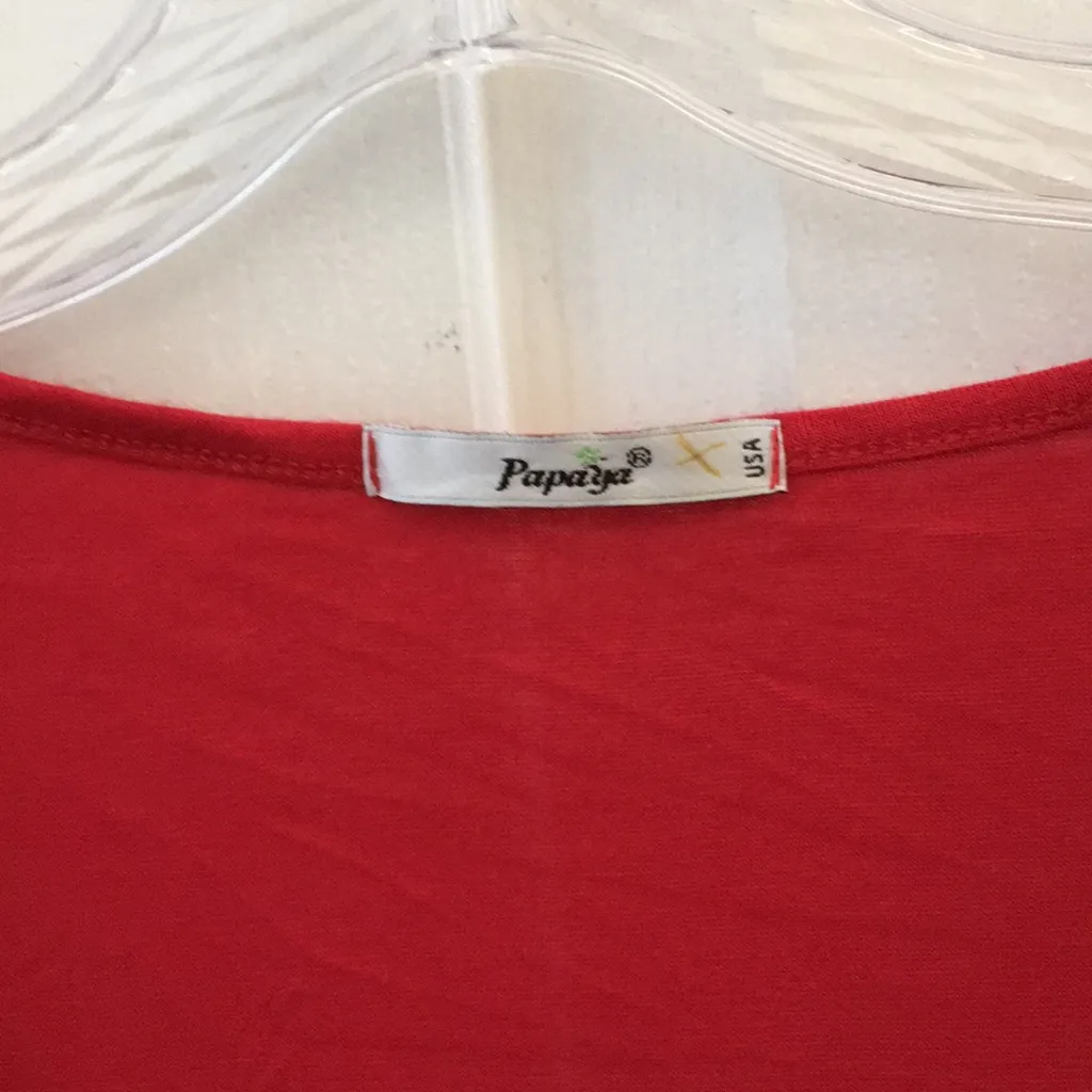 Papaya FINAL MARKDOWN Ladies  top large - Image 4