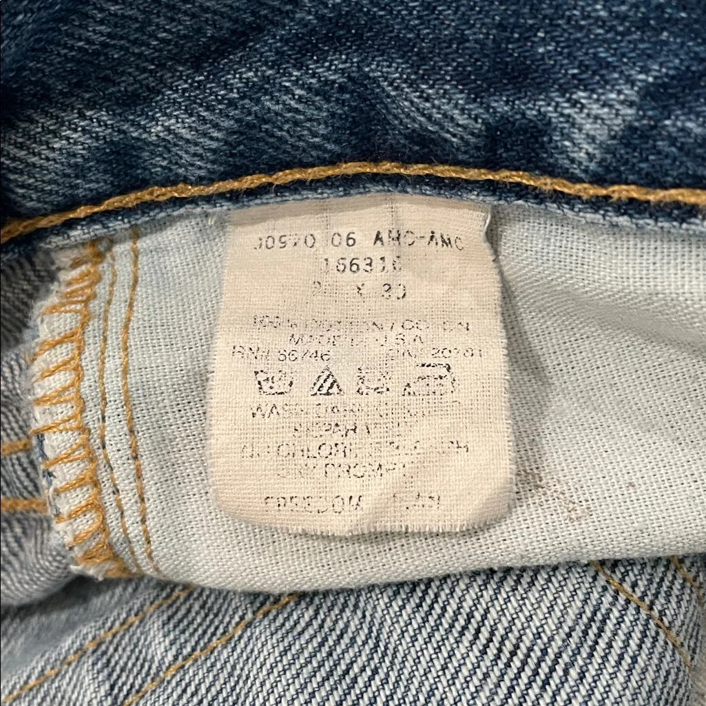 Vintage Tommy Hilfiger Mom Jeans Size 31X30 Made In USA 100% Cotton - Image 12