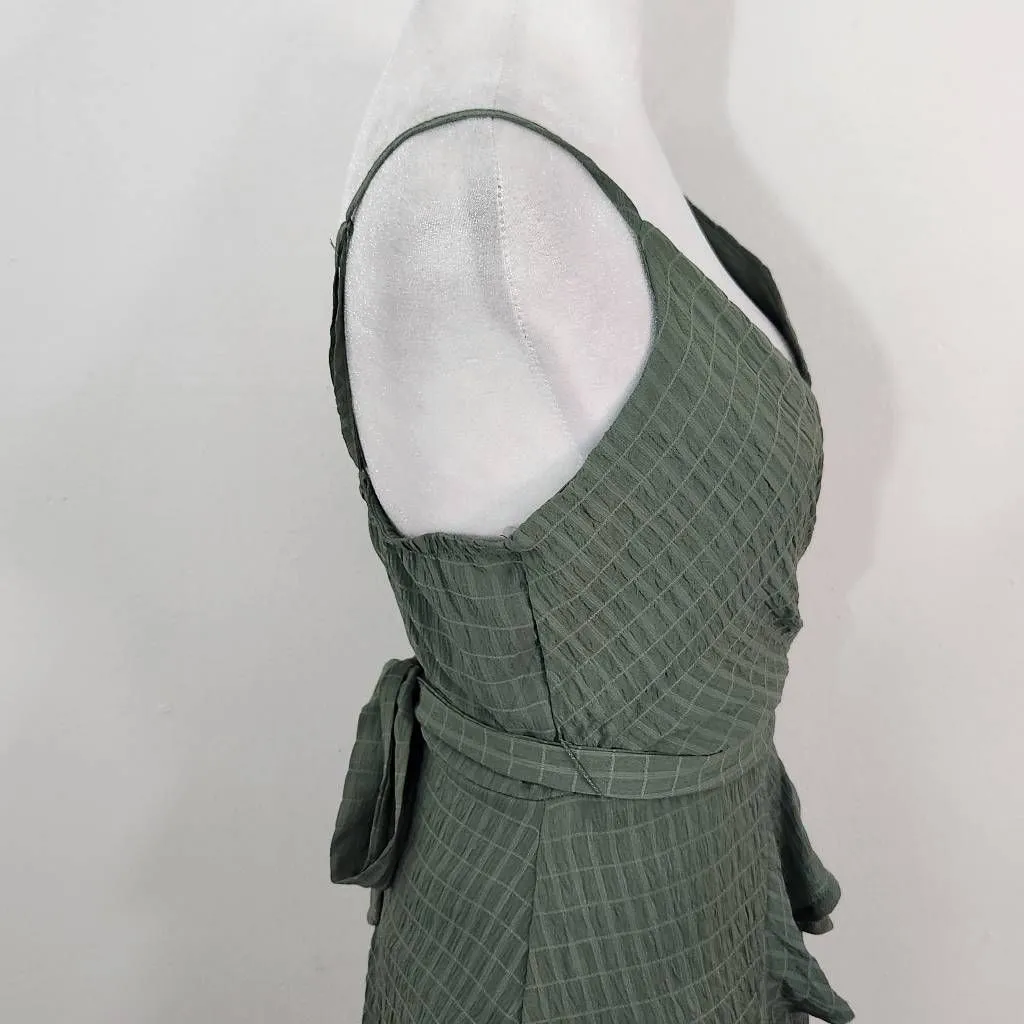 Francesca's Trixxi Green Mini Dress Size Small NWOT Green Wedding Guest Dress - Image 4