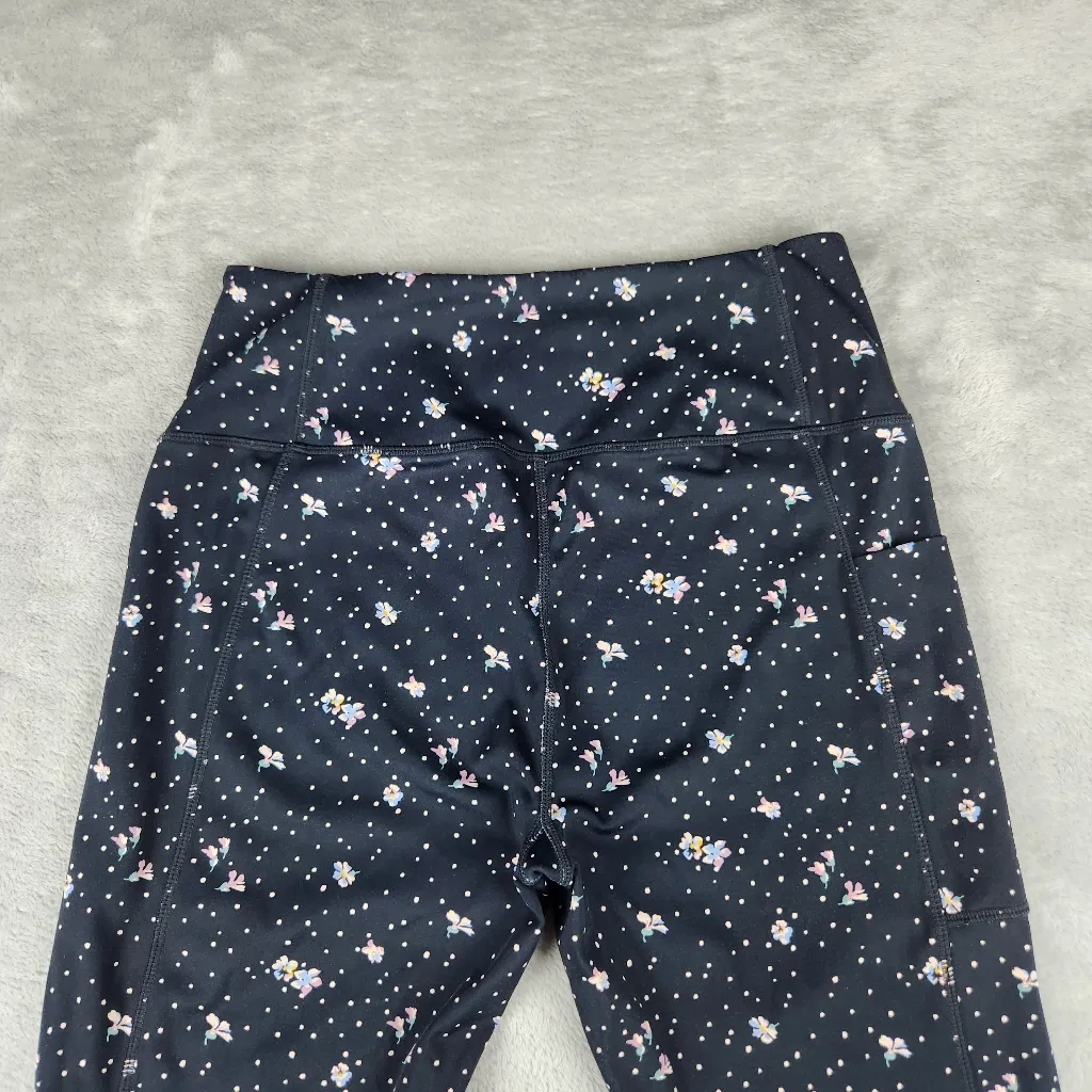Vera Bradley Women's Active High-Waist Leggings Navy Garden Ditsy‎ Size S Small - Image 11