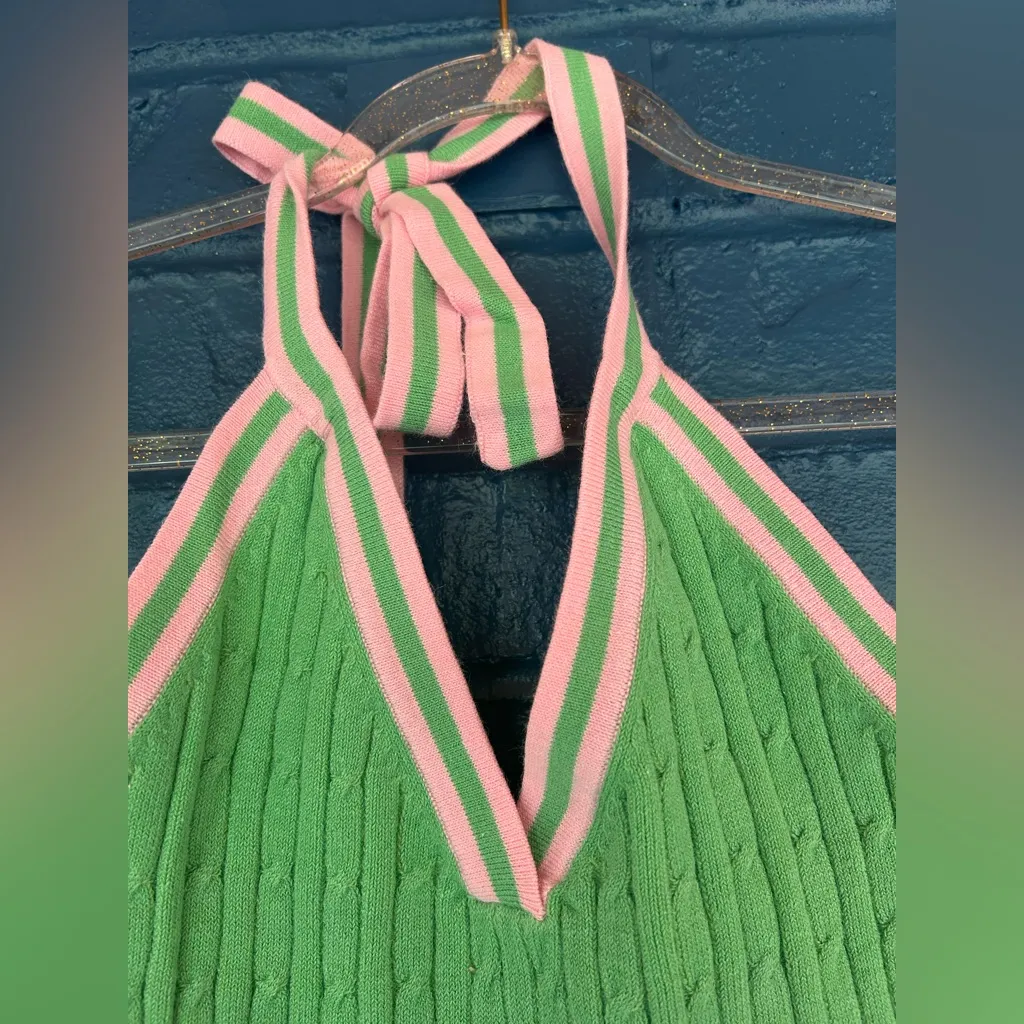 It's Our Time Green Ribbed‎ Sleeveless Tank Top - Image 5