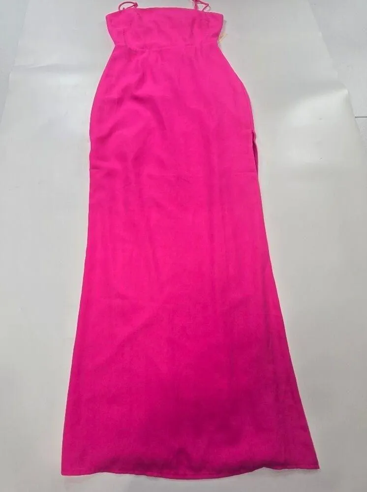 Superdown Addison Maxi Dress in Pink Small - Image 3