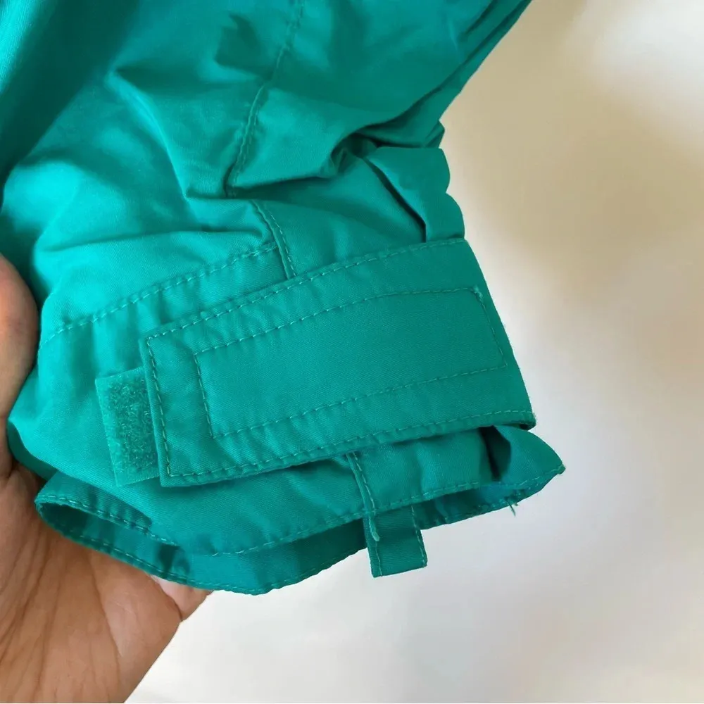 Vintage 1990s Columbia Whirlibird Teal Zip Jacket Size XL - Image 7