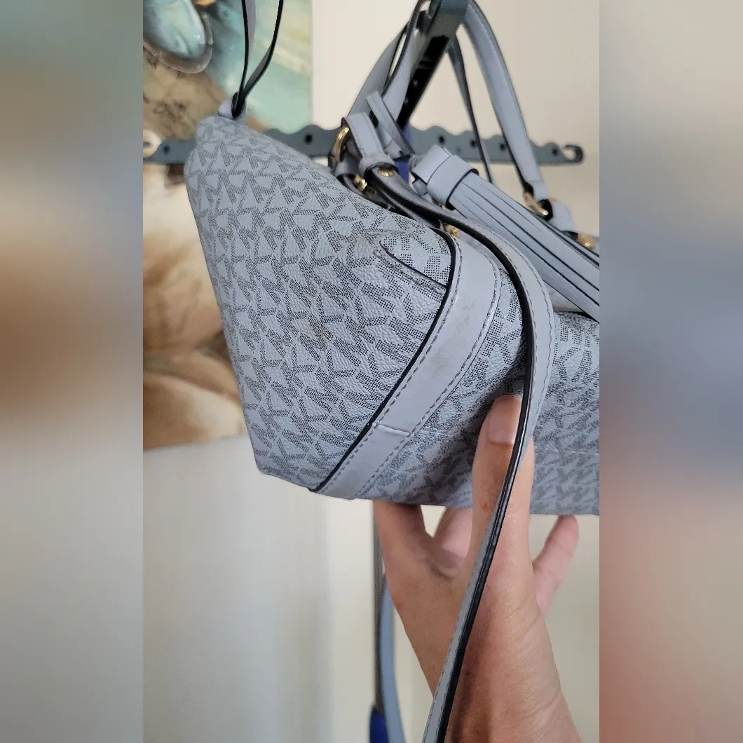 Michael Kors Women's Sullivan Small Top-Zip Tote Bag - Pale Blue - Image 5