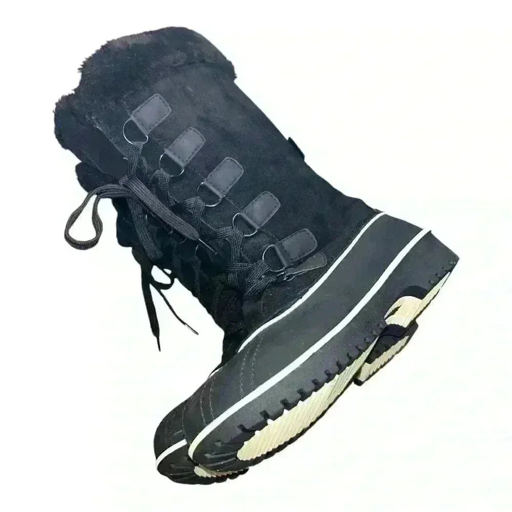 Comfortview Women's Wide Width The Eileen Waterproof Boot pre-loved Sz 7.5 black - Image 2
