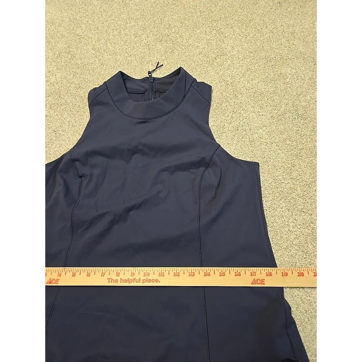 NWT Outdoor Voices Zoom‎ Bloom Dress Blue Size XL Athletic Mini Dress Pickleball - Image 7