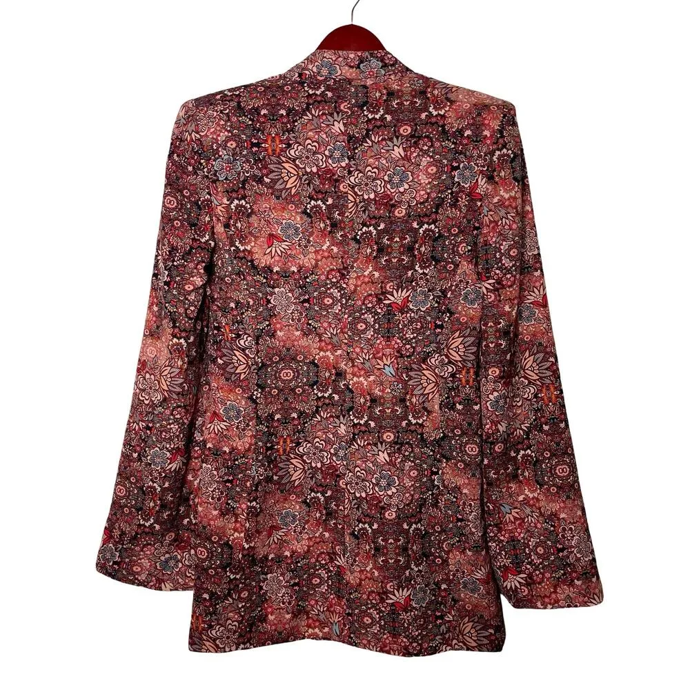 Bronx and Banco Odessa Floral Print Blazer Dress sz S No belt - Image 6