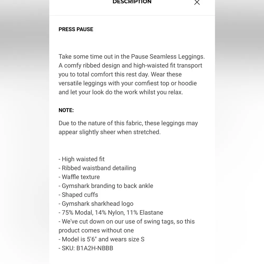 Gymshark Pause Waffle Knit Seamless Leggings Brown - Image 5