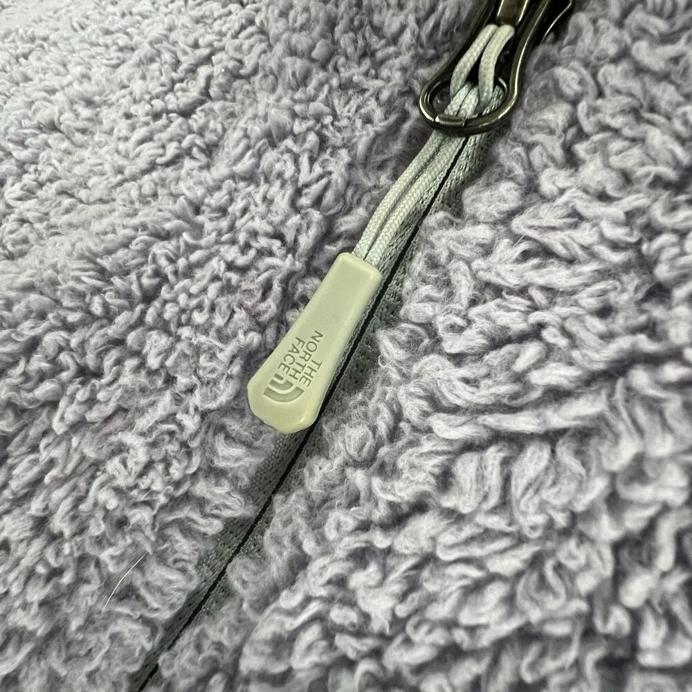 The North Face Osito Fleece Jacket Womens M Purple Full Zip Pockets Outdoors - Image 5