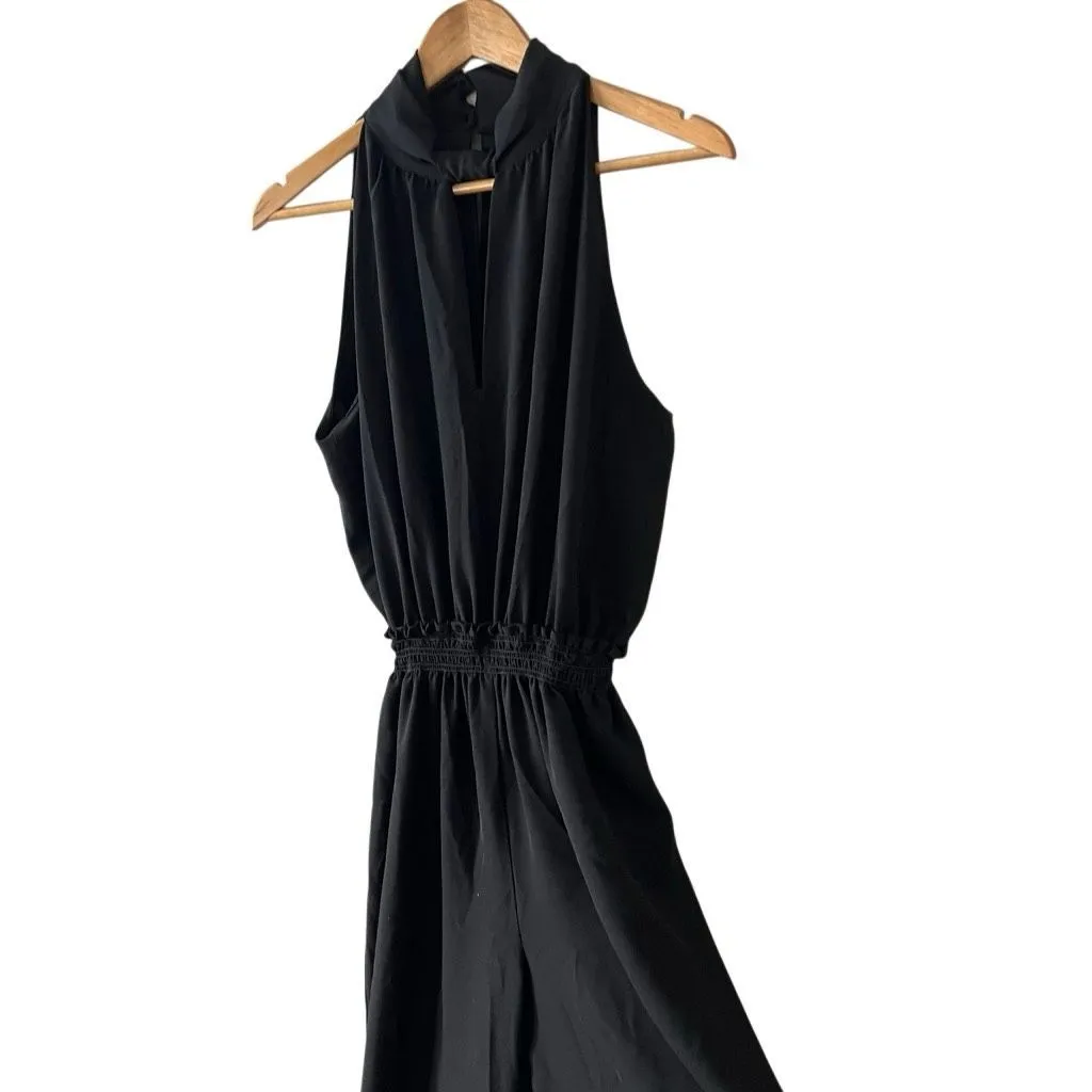 Max Studio Black Jumpsuit NWT size Large - Image 6