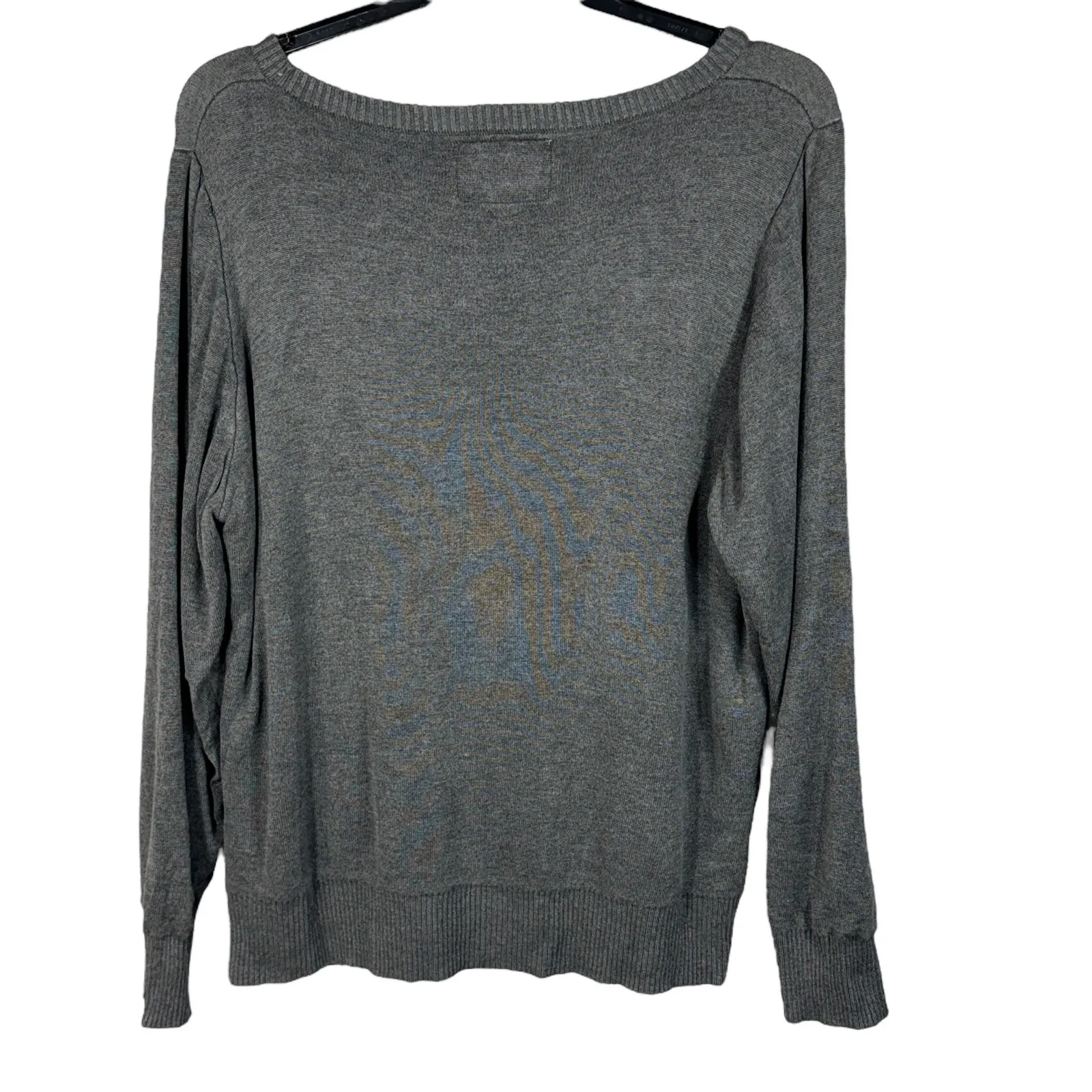 Tipsy Elves X-Large Santa Sweater Holiday Christmas Sequins Snowflakes Lined - Image 2