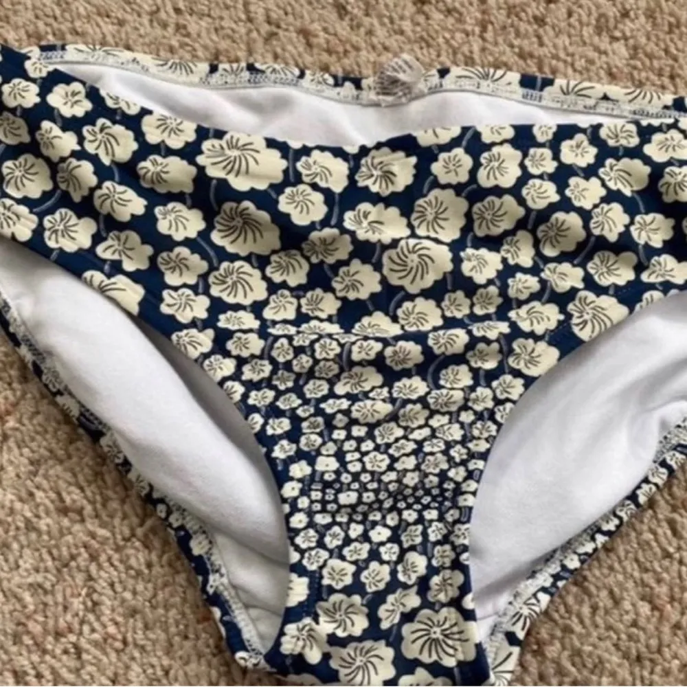 liberty of london for target Tankini 2 Piece Bathing Suit XS bottoms small top Blue - Image 4