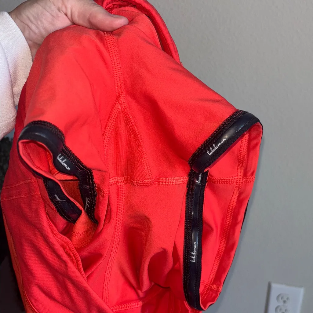 Lululemon  Pace Revival Orange Skirt‎ Size 6 - Image 8