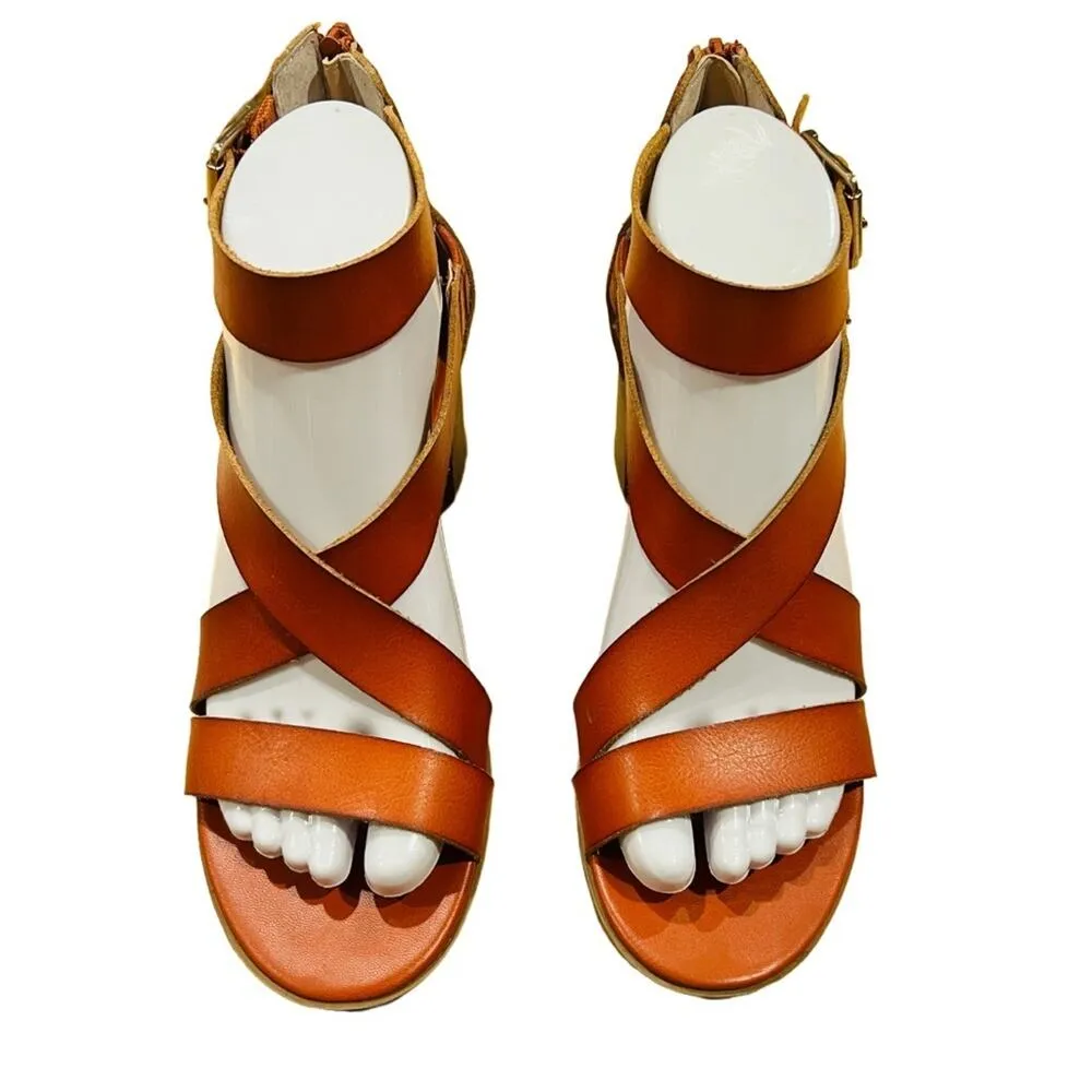 Sun + Stone Heel Sandal Light brown Size 7 - Image 2