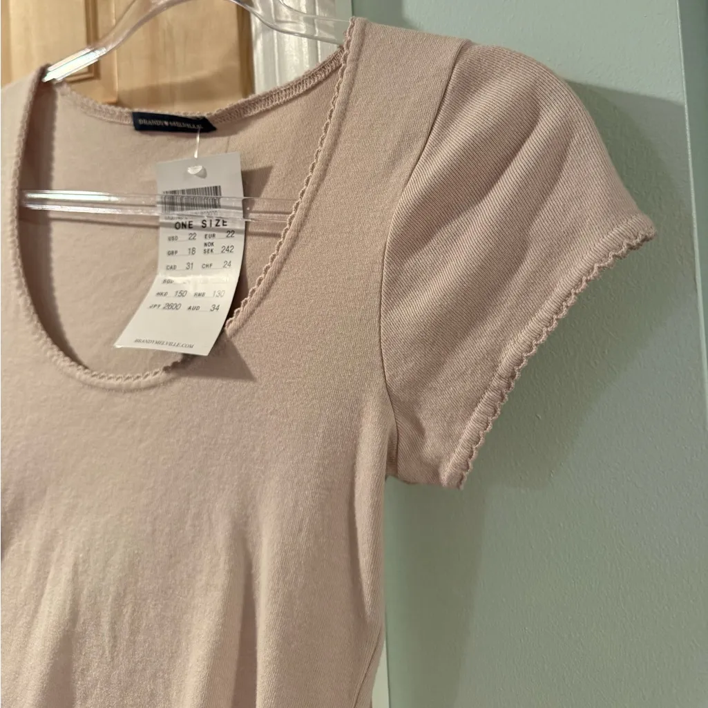 Brandy Melville Basic Tee - Image 3