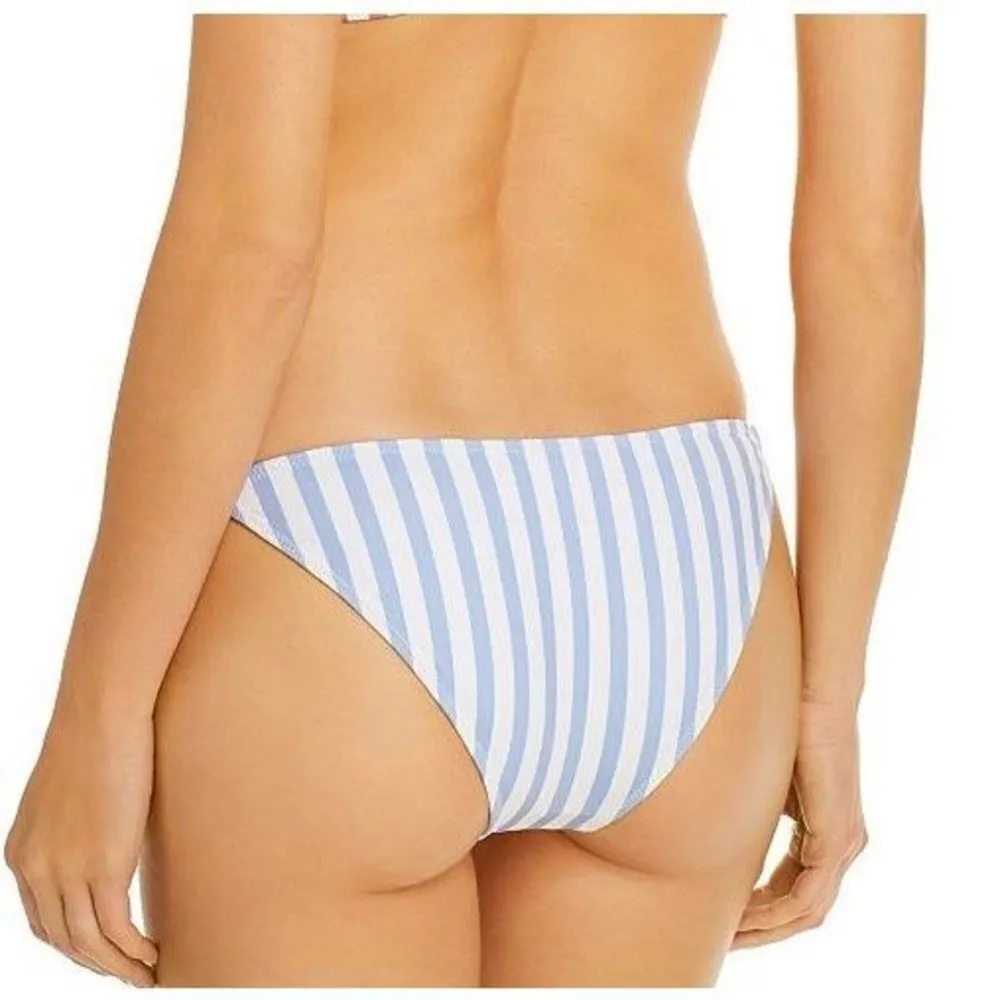 New. Caroline Constas nautical stripe bikini bottom. Large. Retails $125. Blue - Image 4