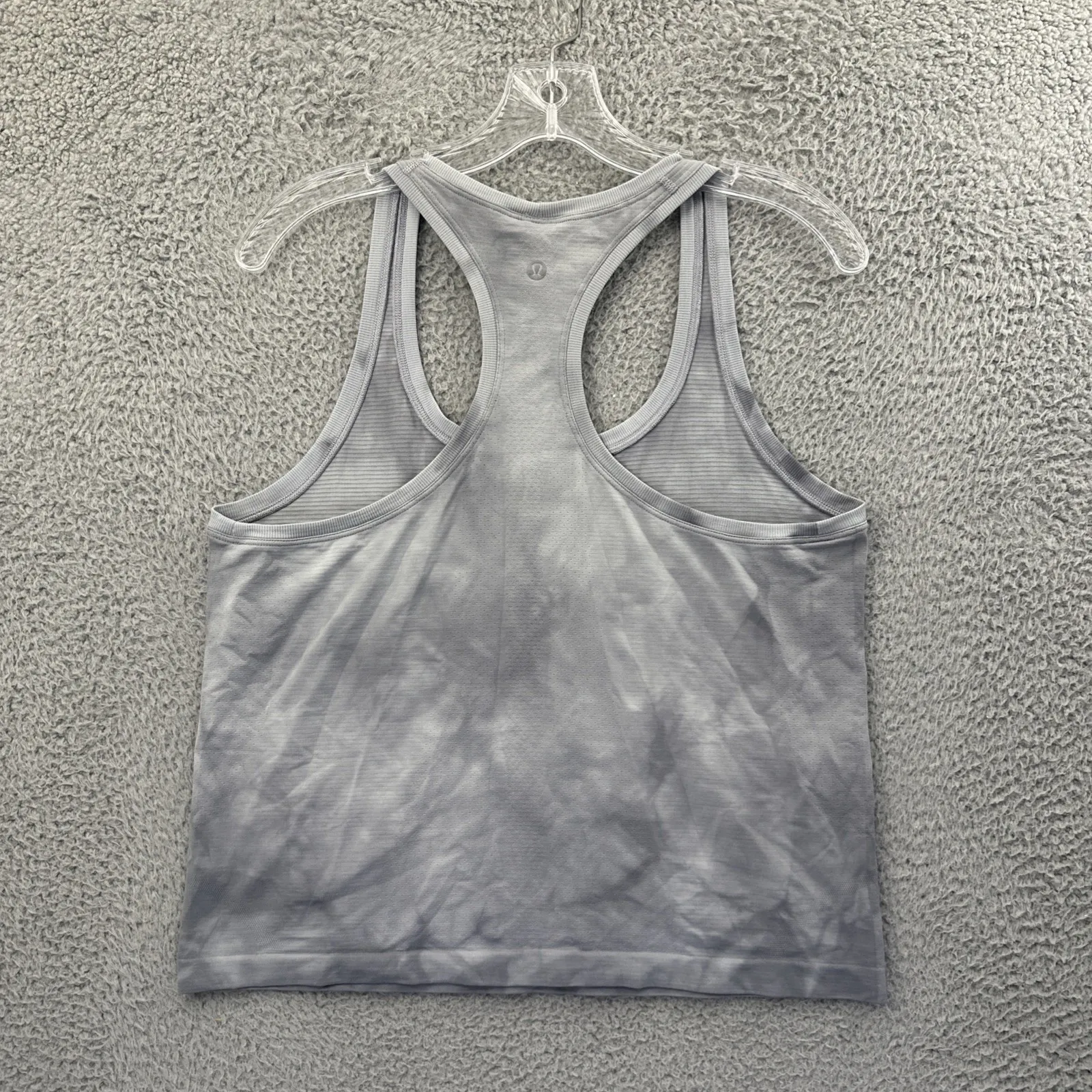Lululemon Swiftly Tech Racerback Tank Top 2.0 Marble Dye Rhino Grey Women's 10 - Image 2