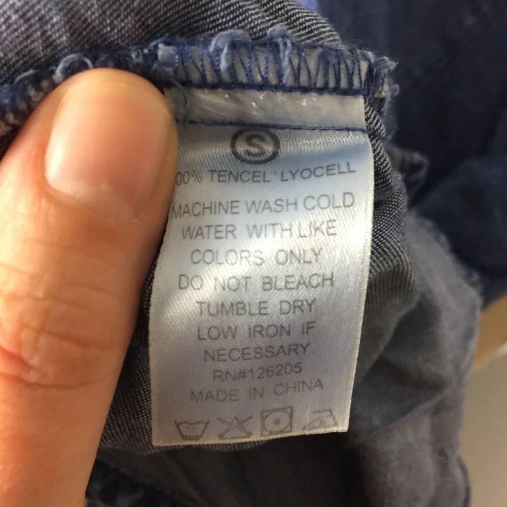 •Just Living• Chambray Button Down - Image 6