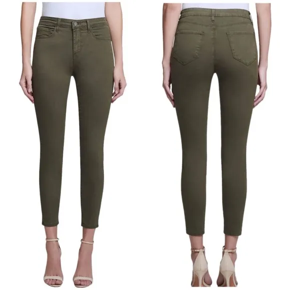 NWOT Revolve L'Agence Margot High Rise Skinny Jeans in Picholine. - Image 2