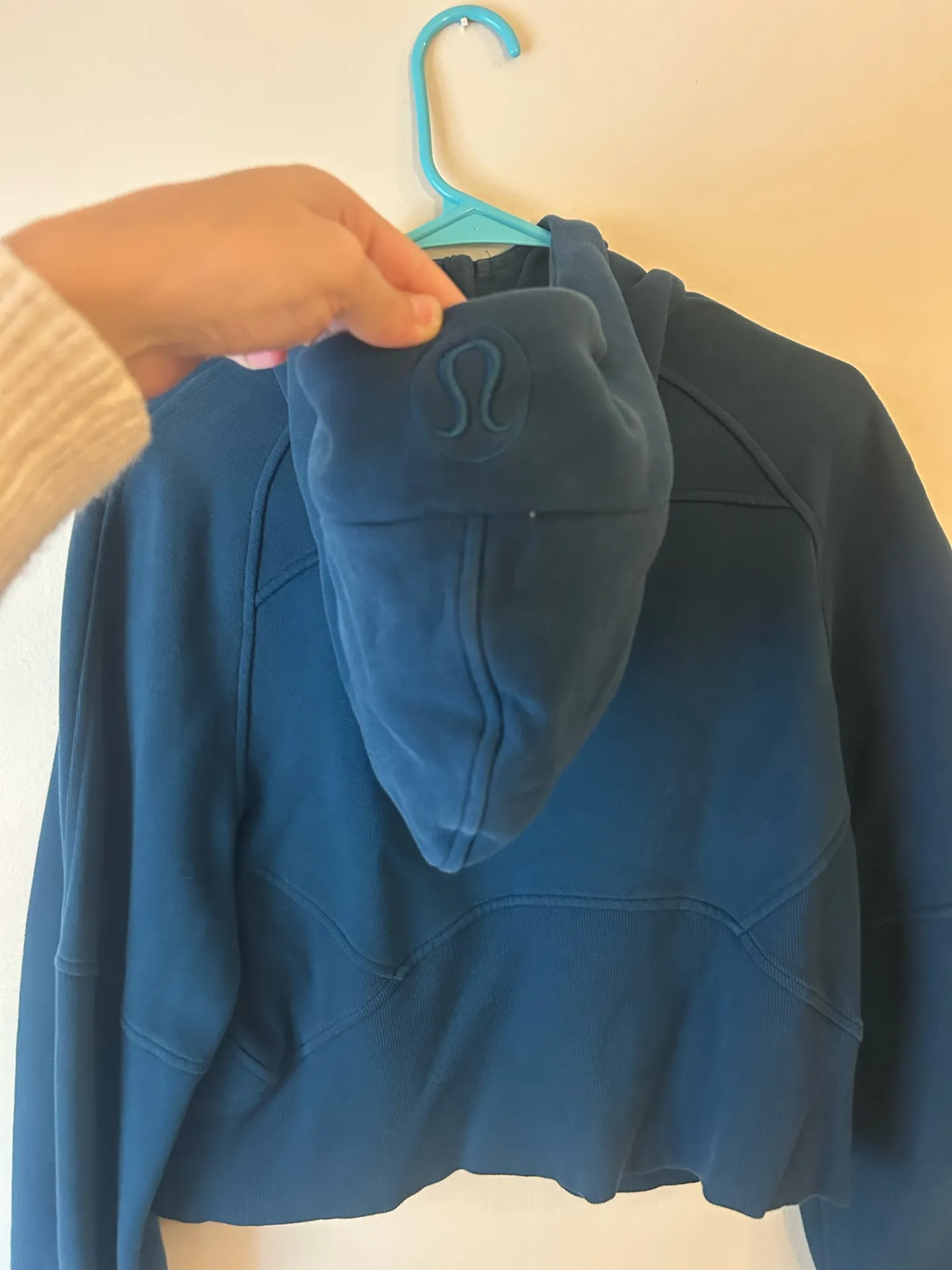 Lululemon Scuba Half-Zip Hoodie blue  - Image 5