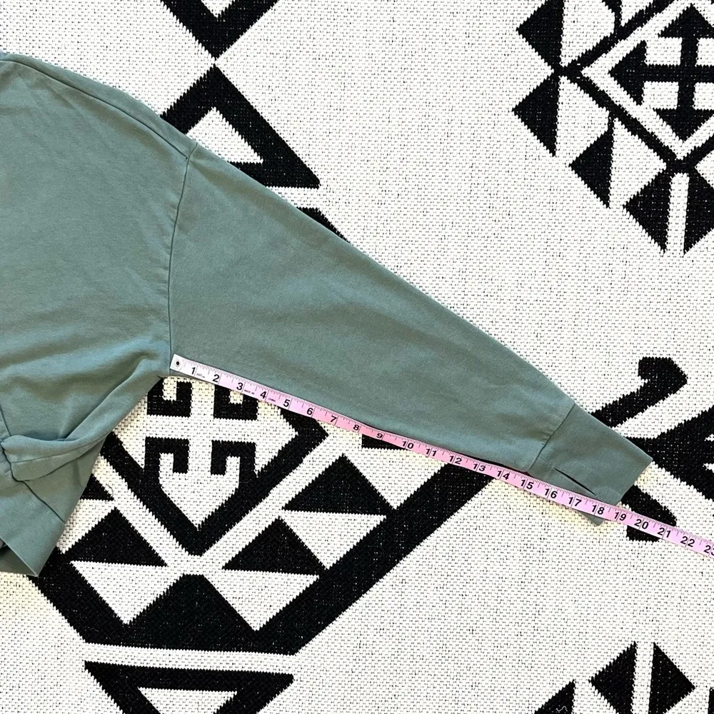 After Class Relaxed Hoodie in Heath Green Size 12 - Image 7