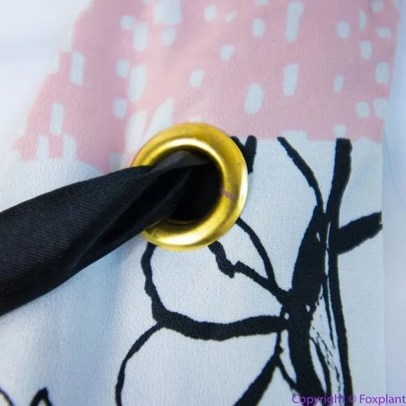 NEW SLNY floral print tie neck‎ color block sleeveless dress, 18W - Image 14