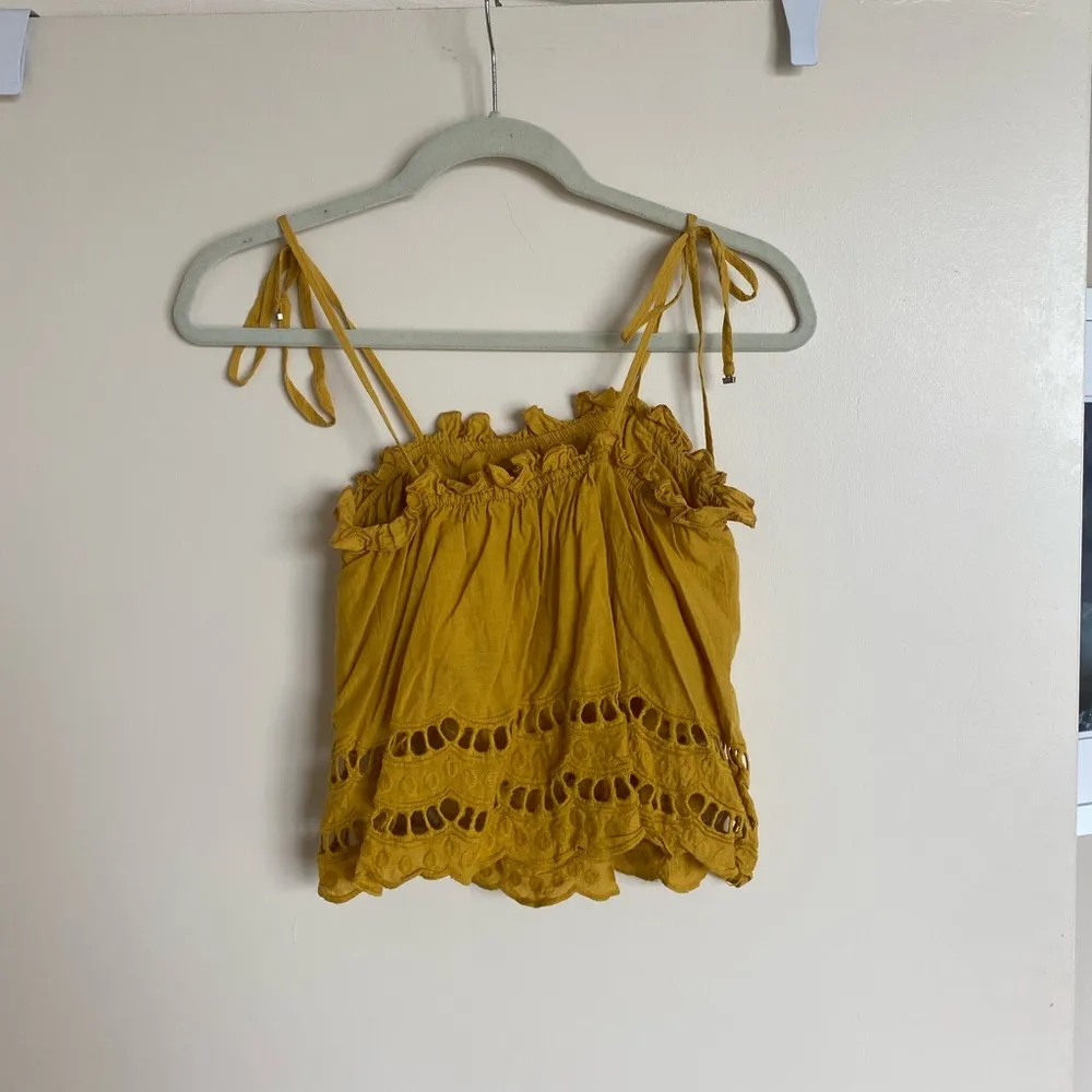 Goodnight Macaroon Mustard Yellow Top - Image 3