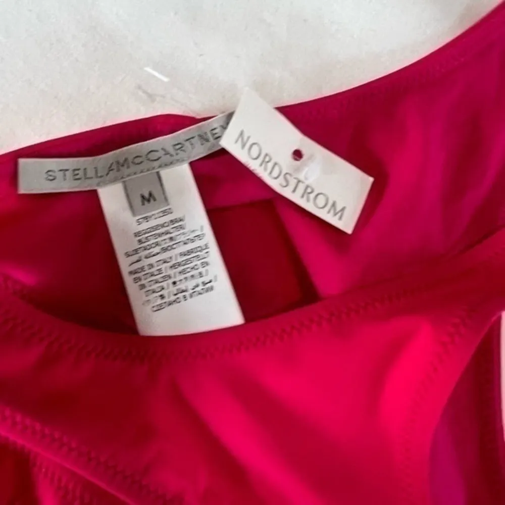 Stella McCartney Reggiseno Hot Pink Wrap Halter Top Size Medium NWT - Image 5