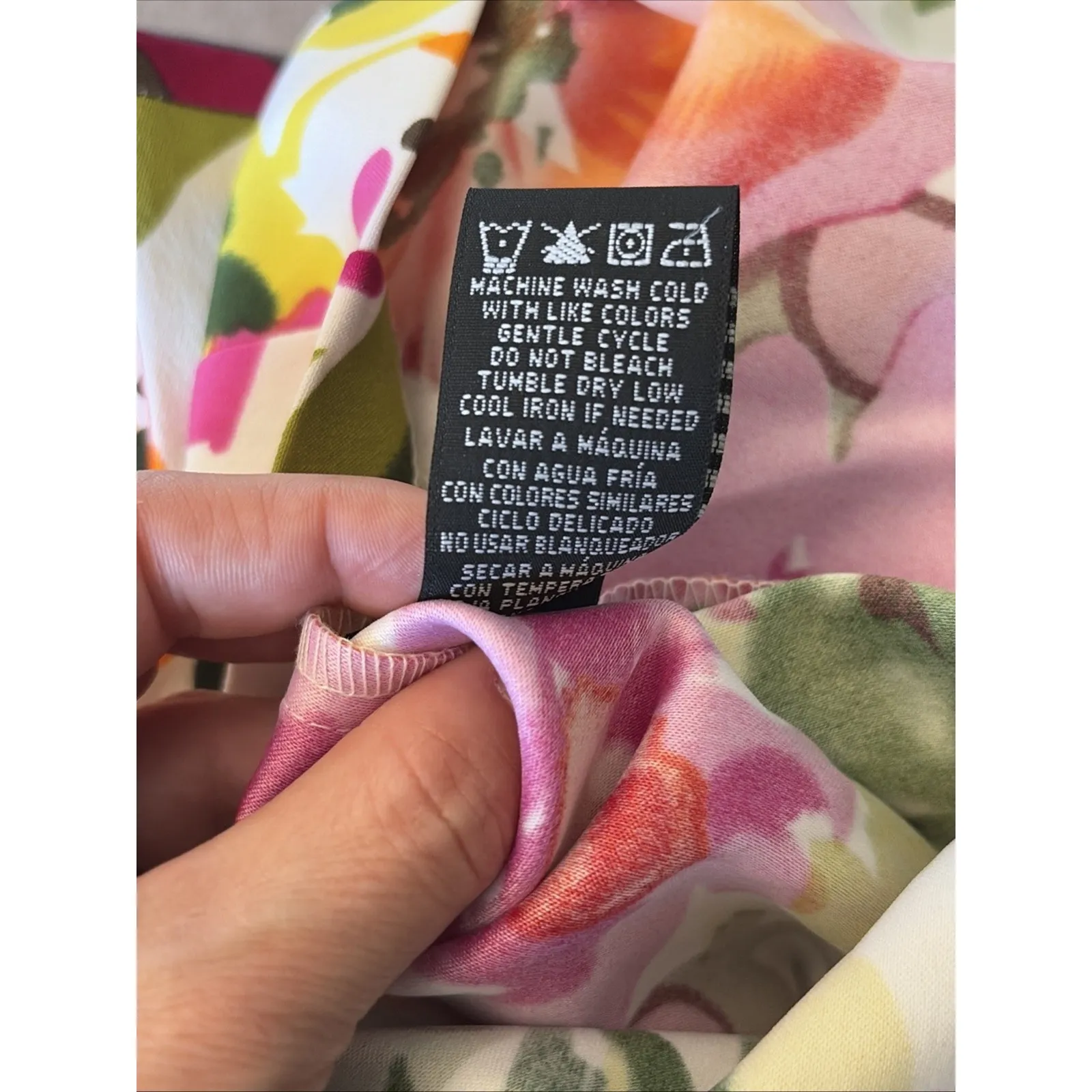 Ronni Nicole Vibrant Floral Flower Sleeveless Stretch Sheath Dress Womens 6‎ - Image 10