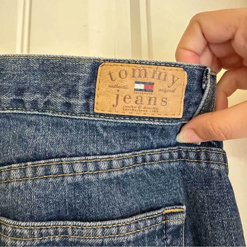 Vintage Tommy Hilfiger jeans medium wash wide leg women 7 - Image 10