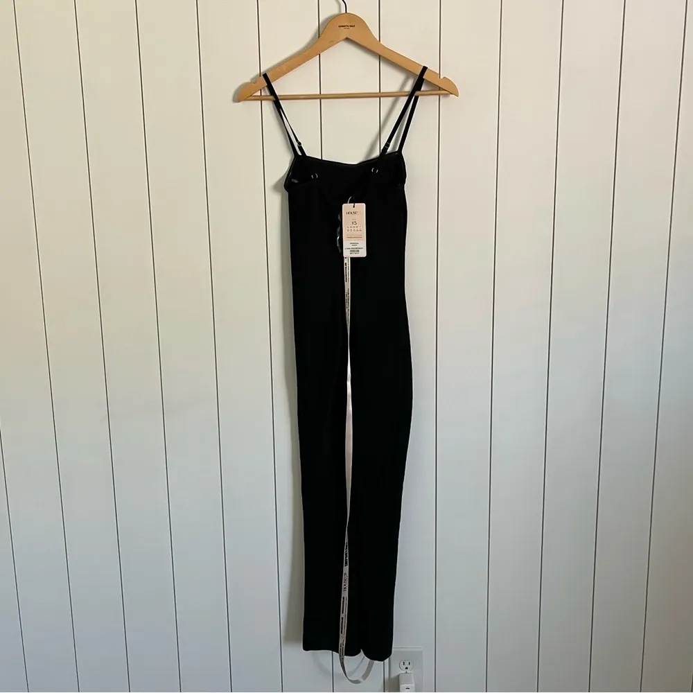 House of CB Elias Bandage Midi Dress Black - Image 8