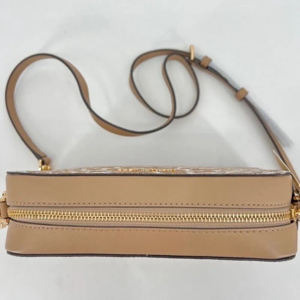 Michael Kors  Camel Multi Jet Set Camera Crossbody NWT - Image 6