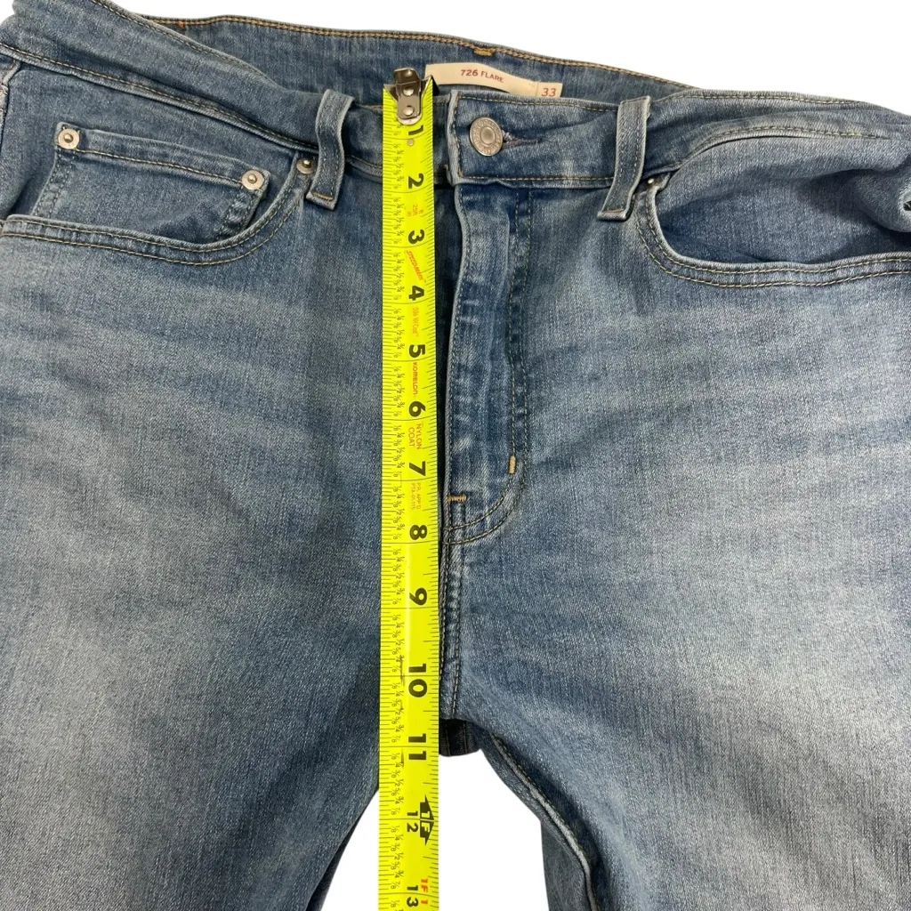 Levi's Levi’s 726 Stretch Flare Jean w/Raw Edge 33 - Image 7