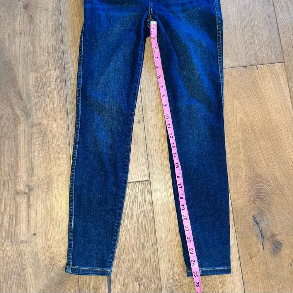 Spanx Ankle Skinny Jeans Pull-on Dark Wash Shaping - Image 3