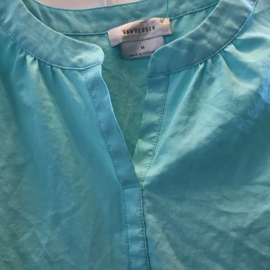 FINAL MARKDOWN Ladies van heusen tunic style top medium - Image 3