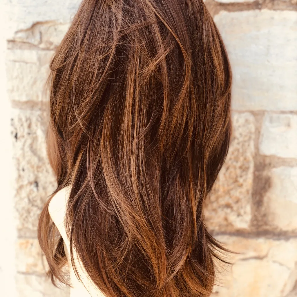 Fulllace Copper Ginger Brown Wig - Image 3