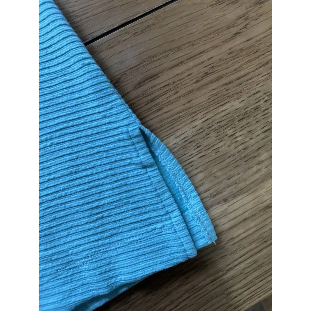 MULTIPLES Women Tunic Blouse Size Small V Neck Embellished Ribbed Stretch Artsy - Image 6